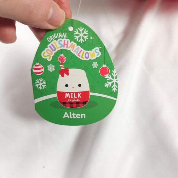 NWT Squishmallows Alten The Milk For Santa 14” Plush Plushie Christmas Holiday - Picture 5 of 9